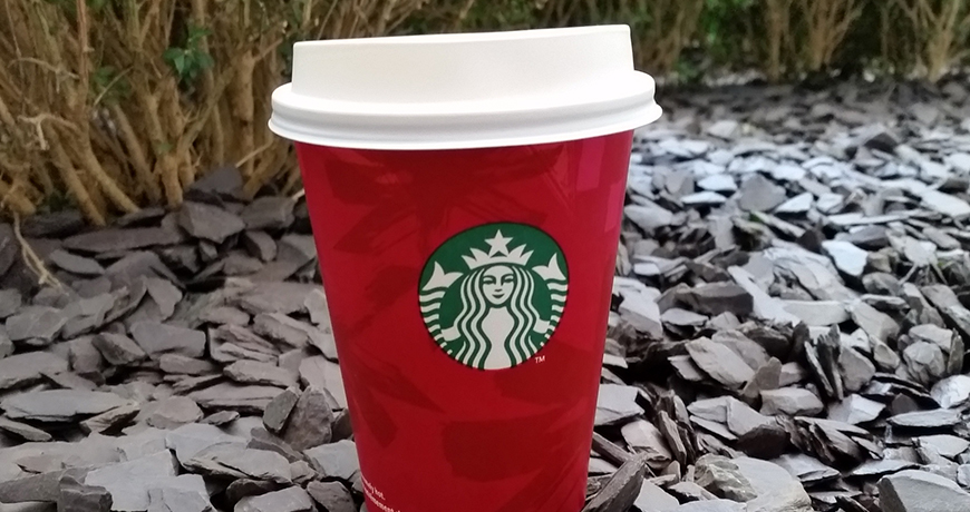 Peppermint Mocha in a Red Cup
